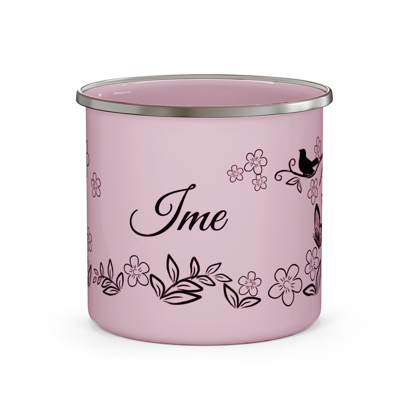 Cvjetni dizajn - Metalni lončić u boji