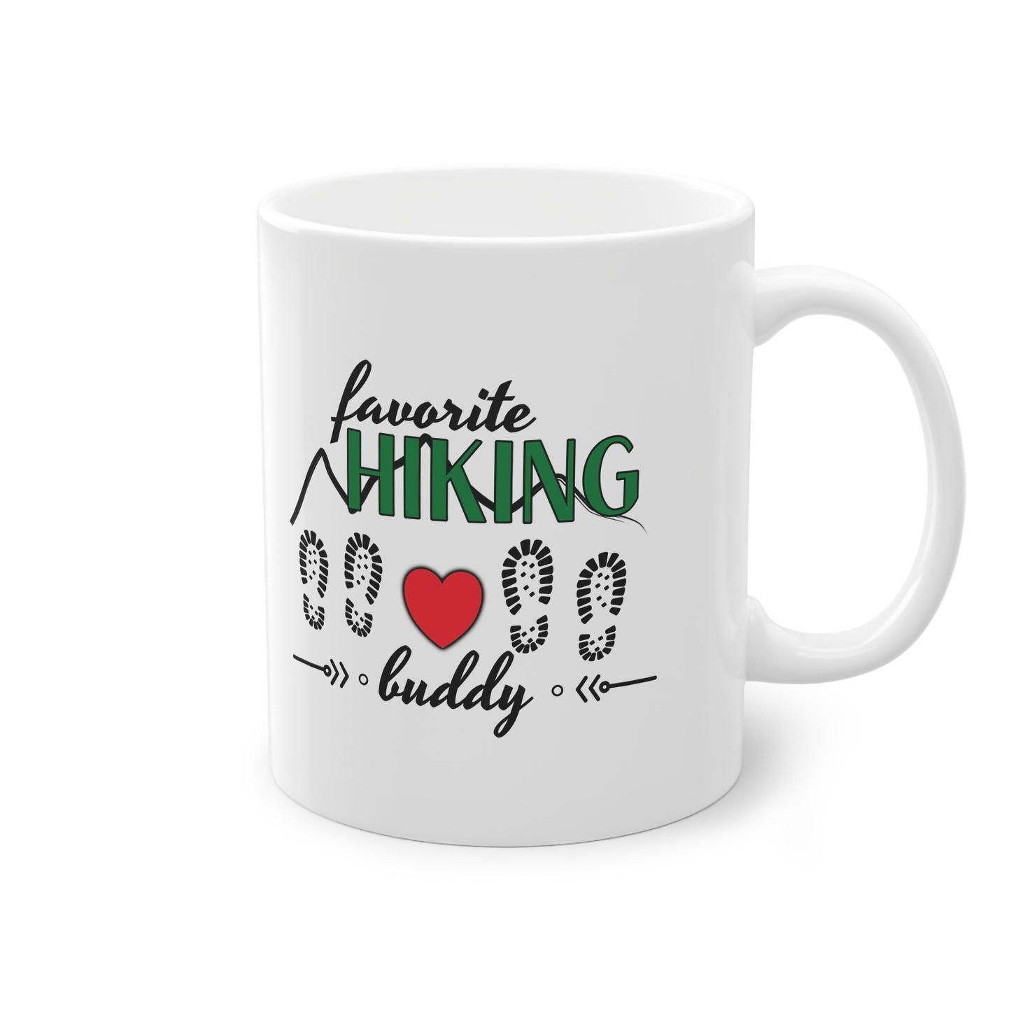 Hiking buddy - Bijela šalica