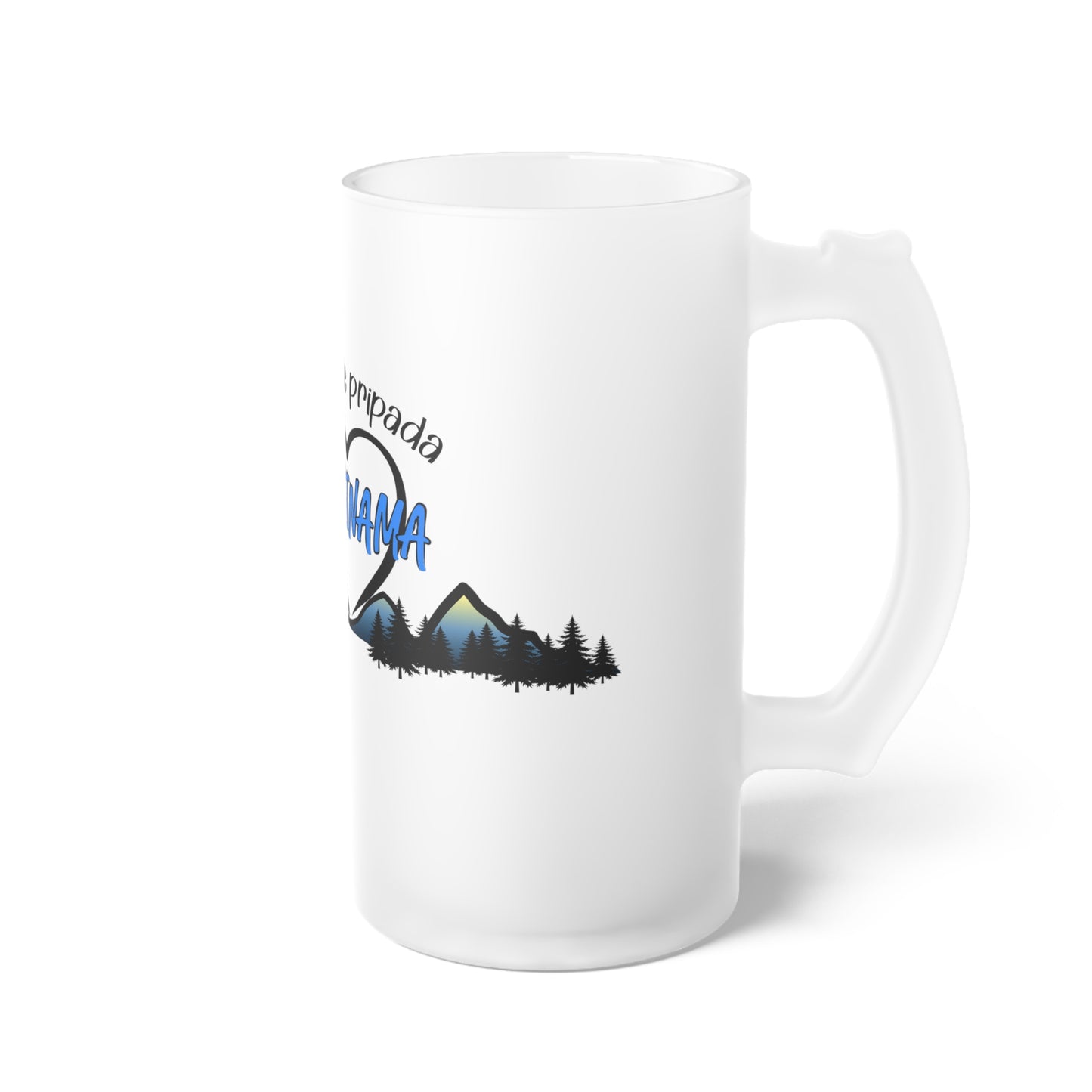 Moje srce pripada planinama - Staklena krigla