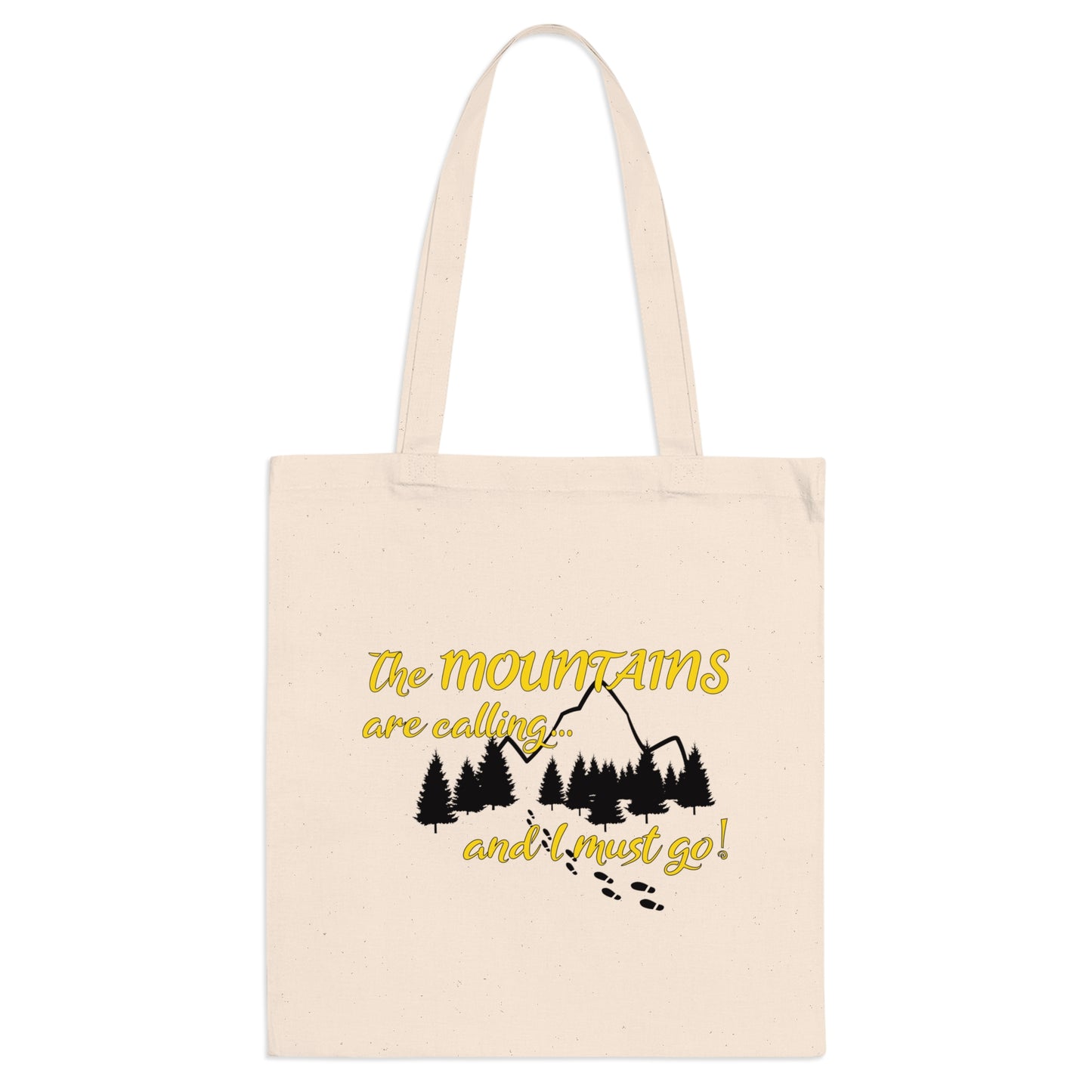 The mountains are calling - Platnena torba