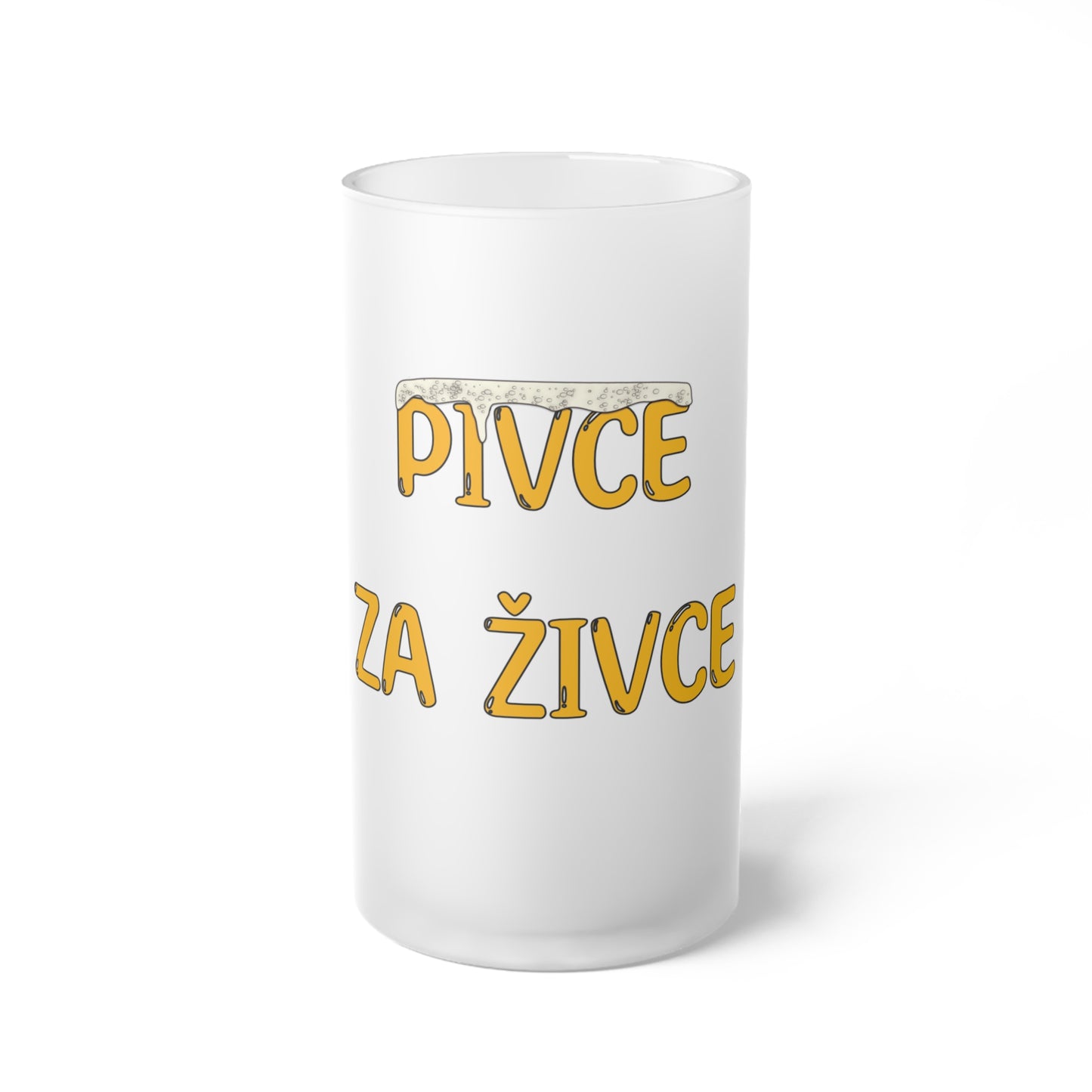 Pivce za živce - Staklena krigla