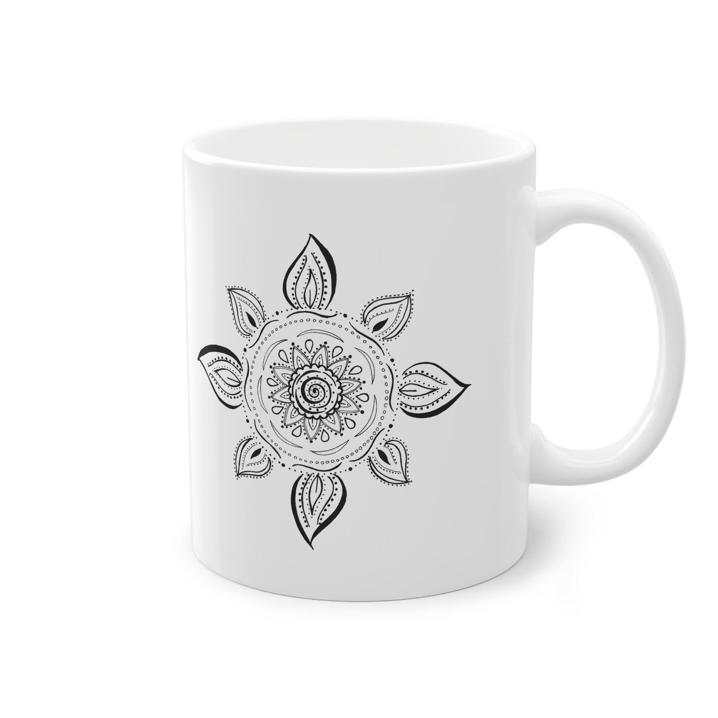 Sunce - Bijela šalica