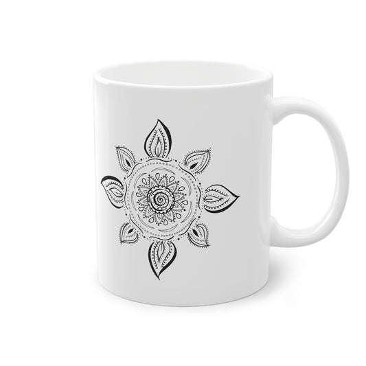 Sunce - Bijela šalica