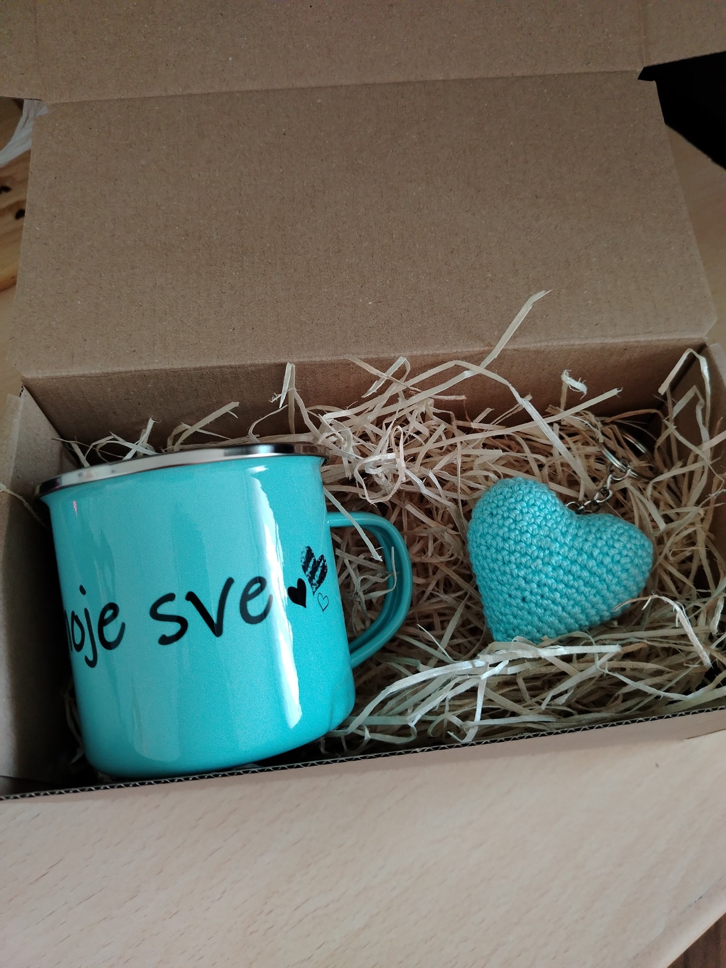 Paket lončić i privjesak "Ti si moje sve"