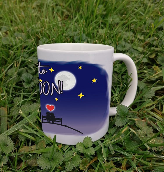 Fly me to the moon - Šalica