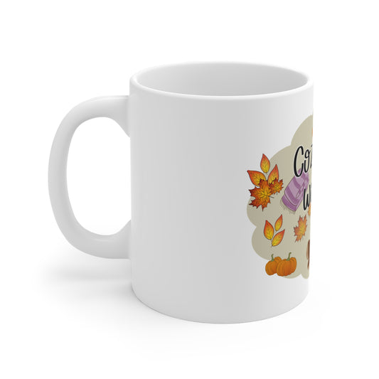 Cozy warm vibes - Bijela šalica