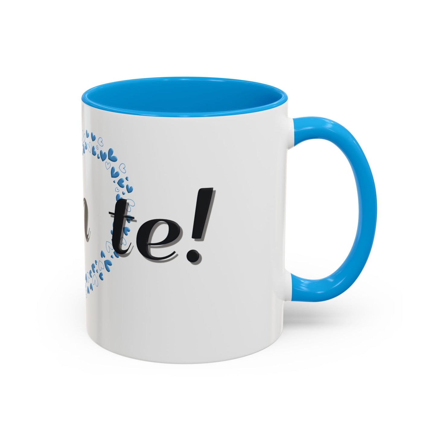 Volim te - Šalica u boji