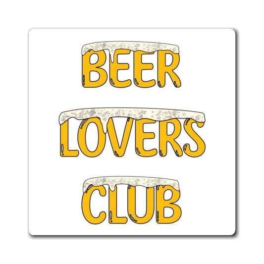 MDF magnet - Beer lovers club