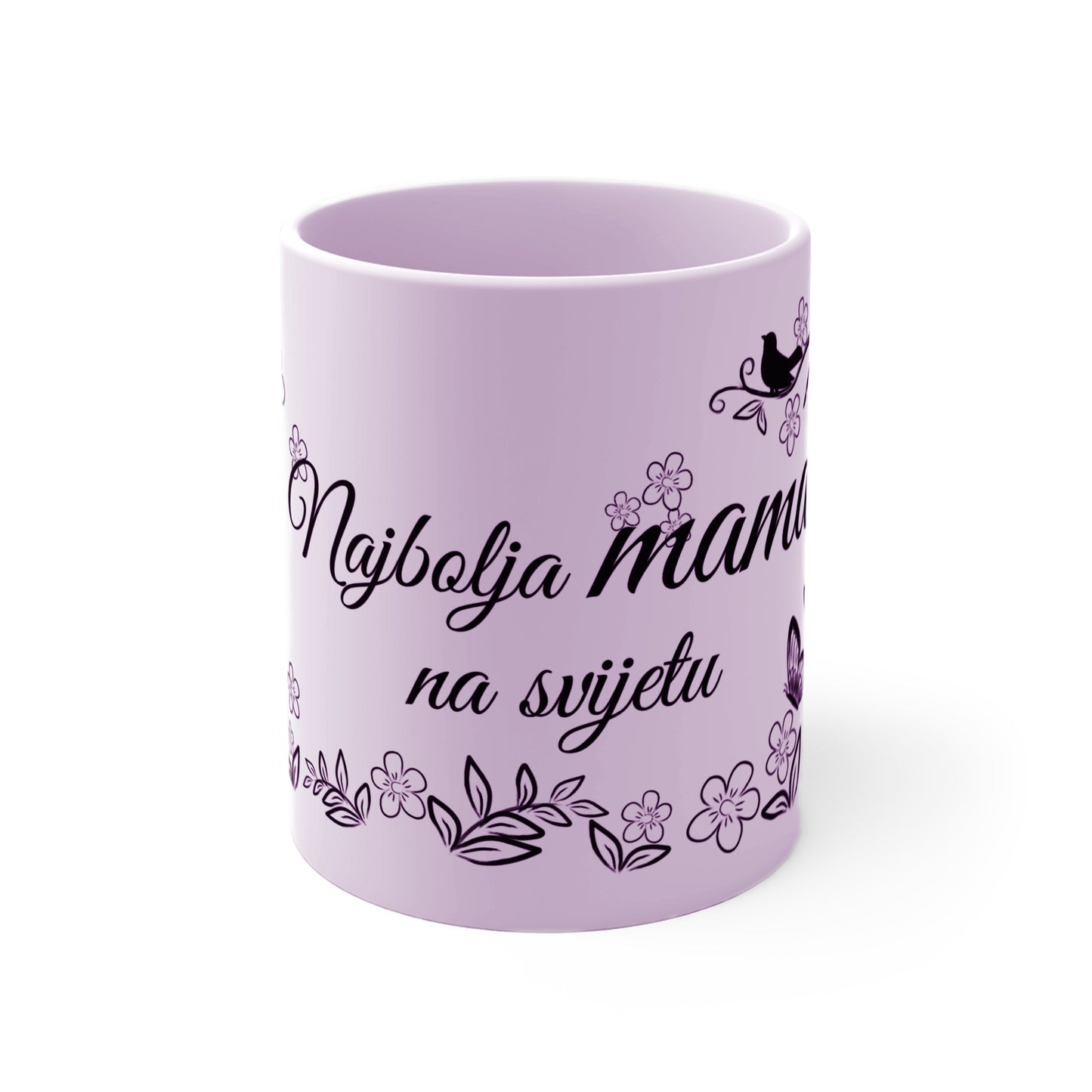 Najbolja mama na svijetu - Mat pastelna šalica