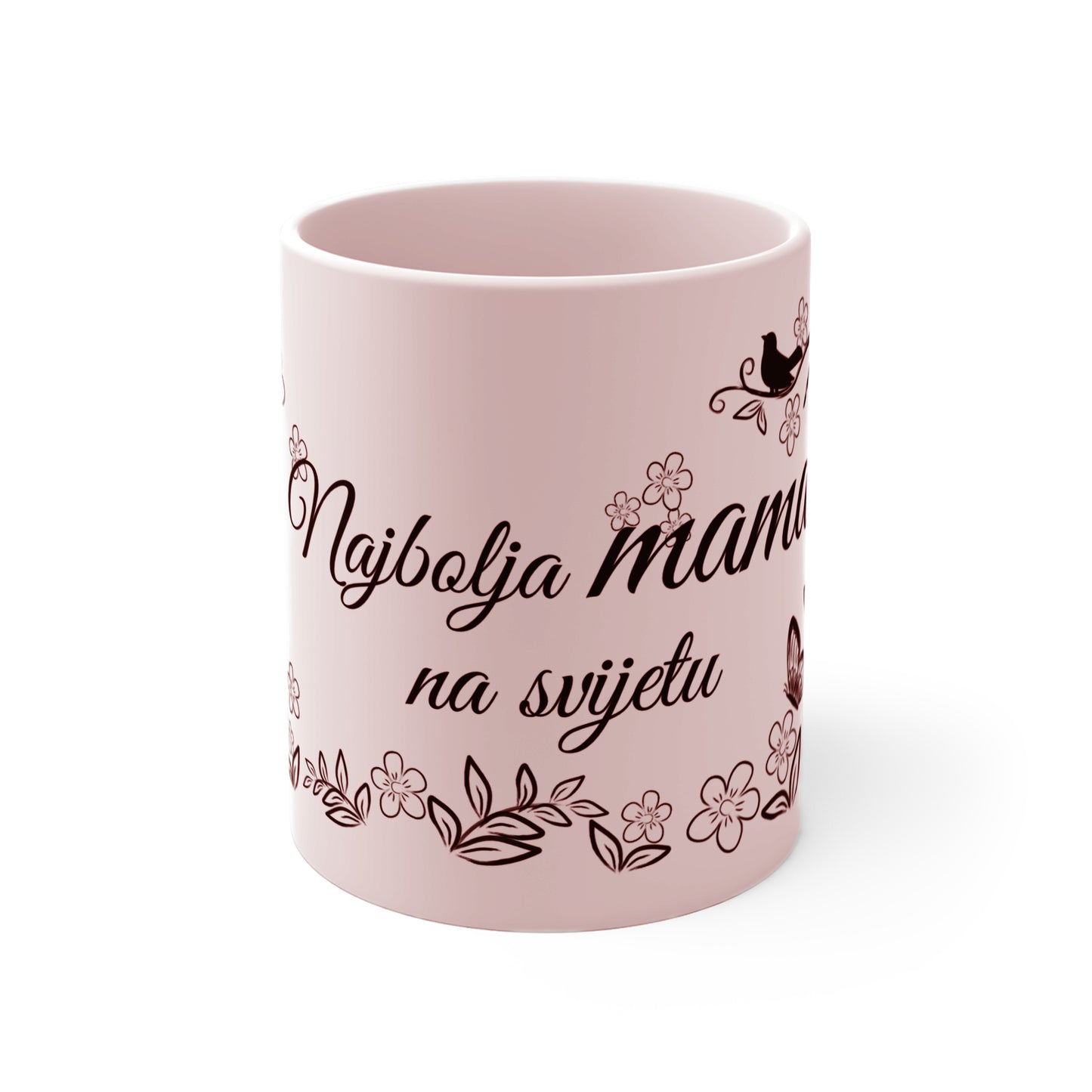 Najbolja mama na svijetu - Mat pastelna šalica