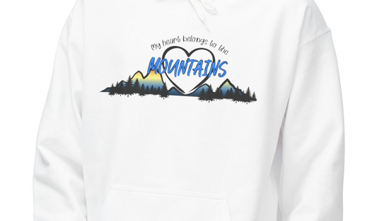 My heart belongs to the mountains - Hudica