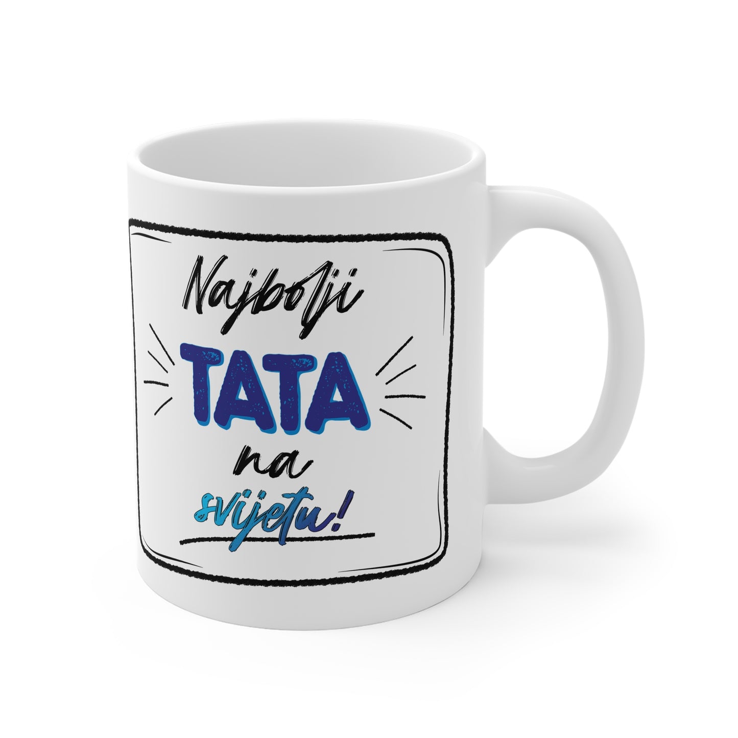 Najbolji tata na svijetu - Bijela šalica