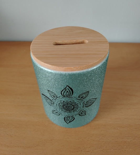 Glitter kasica - Sunce mandala