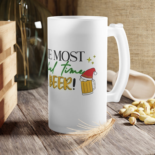 Wonderful time for a beer - Staklena krigla